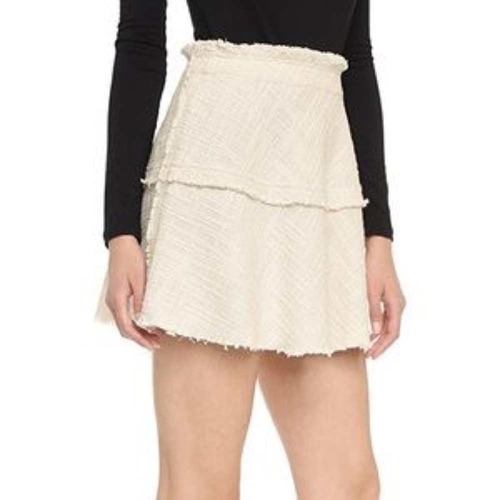 NWT IRO Diva Tweed Boucle Flare Mini Skirt - Picture 2 of 7
